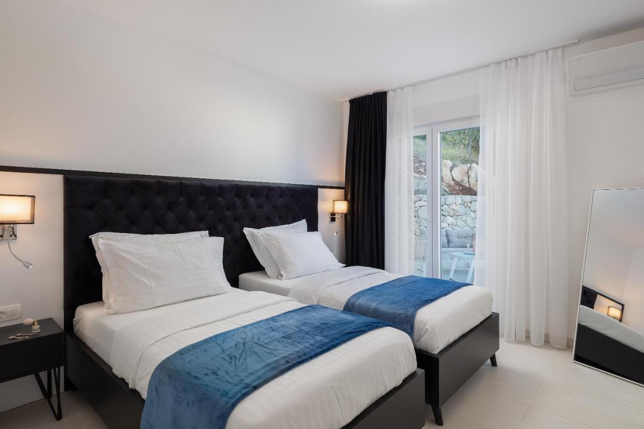 Villa Adria View With Heated Pool I Трогир Экстерьер фото